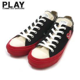 【本物・正規品】 新品 プレイ コムデギャルソン PLAY COMME des GARCONS x コンバース CONVERSE ALL STAR OX PCDG オールスター スニーカー BLACK ブラック 黒 メンズ レディース