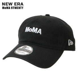 【本物・正規品】 新品 ニューエラ NEW ERA x モマ MoMA 9TWENTY LOGO CAP ストラップバック キャップ BLACK ブラック 黒 メンズ レディース