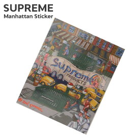 【本物・正規品】 新品 シュプリーム SUPREME Manhattan Sticker ステッカー メンズ レディース