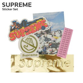 【本物・正規品】 新品 シュプリーム SUPREME Sticker Set ステッカー 5枚セット MULTI マルチ メンズ レディース