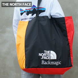 【本物・正規品】 新品 ザ・ノースフェイス THE NORTH FACE Backmagic 店舗限定 BM LOOP Tote L トートバッグ KJ(ブラックxジューシーレッドxノックアウトオレンジ) NM82244R メンズ レディース