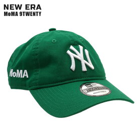 【本物・正規品】 新品 ニューエラ NEW ERA x モマ MoMA ニューヨーク ヤンキース 9TWENTY CAP ストラップバック キャップ GREEN グリーン メンズ レディース