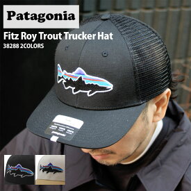 【本物・正規品】 新品 パタゴニア Patagonia Fitz Roy Trout Trucker Hat フィッツロイ トラウト トラッカー ハット キャップ 38288 メンズ レディース アウトドア キャンプ