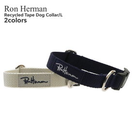 【本物・正規品】 新品 ロンハーマン Ron Herman Recycled Tape Dog Collar L 犬用 首輪 カラー 愛犬 ペット用品 お散歩 メンズ レディース