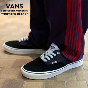 yi܂z Vi oY VANS x gbvX^[ TRIPSTER Comfycush Authentic I[ZeBbN Xj[J[ BLACK ubN  Y V