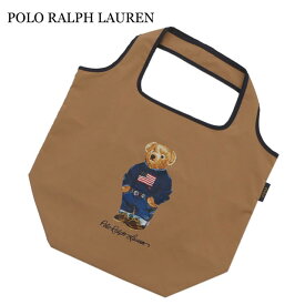 【本物・正規品】 新品 ポロ ラルフローレン POLO RALPH LAUREN ポロベア Shopping Bag ショッピングバッグ トートバッグ BROWN ブラウン 茶 メンズ レディース