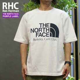 【本物・正規品】 新品 ロンハーマン RHC Ron Herman x ザ・ノースフェイス パープルレーベル THE NORTH FACE PURPLE LABEL 8oz H/S Graphic Tee Tシャツ W(WHITE) 新作 NT3334N