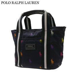 【本物・正規品】 新品 ポロ ラルフローレン POLO RALPH LAUREN オールオーバー ポニー スモール ゴルフ トートバッグ NAVY ネイビー RLX POLO GOLF ポロゴルフ WAPGBAG01320008