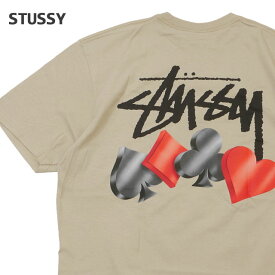 【本物・正規品】 新品 ステューシー STUSSY SUITS TEE Tシャツ KHAKI カーキ メンズ 新作