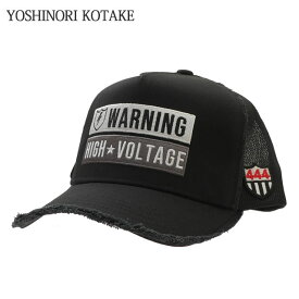 【本物・正規品】 新品 ヨシノリコタケ YOSHINORI KOTAKE WARNING WAPPEN MESH CAP キャップ 新作 エンブレム ゴルフキャップ スポーツ