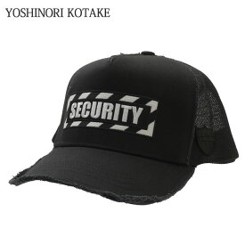 【本物・正規品】 新品 ヨシノリコタケ YOSHINORI KOTAKE SECURITY MESH CAP キャップ 新作 エンブレム ゴルフキャップ スポーツ