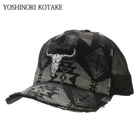 【本物・正規品】 新品 ヨシノリコタケ YOSHINORI KOTAKE Cow Skull MESH CAP キャップ 新作 エンブレム ゴルフキャップ スポーツ