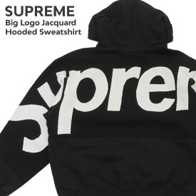 【本物・正規品】 新品 シュプリーム SUPREME Big Logo Jacquard Hooded Sweatshirt スウェット パーカー メンズ 新作 ストリート スケート スケーター