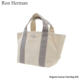 【本物・正規品】 新品 ロンハーマン Ron Herman ORGANIC CANVAS TOTE BAG(XS) トートバッグ メンズ レディース 新作