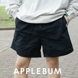 【本物・正規品】 新品 アップルバム APPLEBUM Active Nylon Shorts ナイロン ショーツ BLACK メンズ