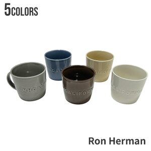 y{EKiz Vi n[} Ron Herman RH California Emboss Logo Mug }OJbv Y fB[X V r[`X^C T[t AJW JtF v[g