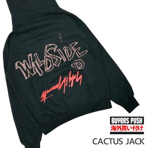 �y���i�������܂����z �V�i �J�N�^�X�W���b�N Cactus Jack x ���C���h�T�C�h ���E�W���}���g WILDSIDE YOHJI YAMAMOTO HOODIE �t�[�f�B�[ �p�[�J�[ �����Y �V�� �g�����B�X�E�X�R�b�g TRAVIS SCOTT