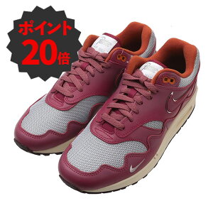 [Ԍ|Cg20{I] Vi iCL NIKE x p^ PATTA AIR MAX 1 GA}bNX1 METALLIC SILVER/RUSH MAROON DO9549-001 Y