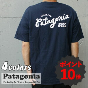 [Ԍ|Cg10{I] Vi p^SjA Patagonia M's Quality Surf Pocket Responsibili Tee Y NIeB T[tE|Pbg X|Vr TVc 37442 Y fB[X AEghA Lv