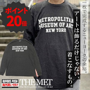 [Ԍ|Cg20{I] Vi g|^p The Metropolitan Museum of Art MET Met Campus Long-Sleeve Tee TVc Y ~[WAVbv   BUYERS PUSH
