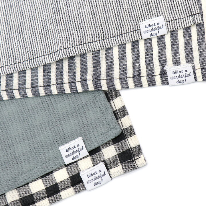 楽天市場】コットンリネン ハンカチ 綿 麻 50×50cm 大判 天然素材  