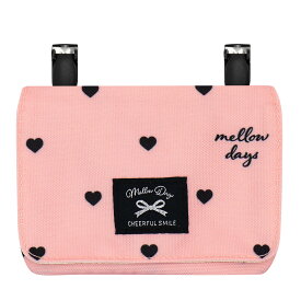 移動ポケット 女の子 ショルダー ポシェット ポケットポーチ クリップポーチ マルチ ポーチ 抗菌 防臭 子ども キッズ 可愛い ねこ ネコ リボン ハート 入園 入学 プレゼント ギフト 2way 取り外し 幼稚園 保育園 小学校 小学生 女子 おしゃれ 韓国風 //メール便発送可