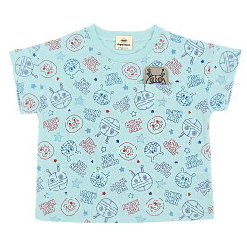 アンパンマン 半袖 Tシャツ ばいきんまん だだんだん ベビー キッズ 子供 服 男の子 女の子 80 90 95 100 かくれんぼ 仕掛け 総柄 キャラクター かわいい 春 夏 子供服 保育園 幼稚園 こども園 通園 登園 トップス プレゼント ギフト //メール便 なら 送料無料