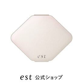 【est公式】エストメークアップスポンジ ケース付 ファンデーション用スポンジ デパコス