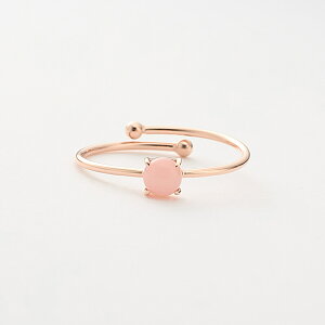 【 WEB限定 】 リング 指輪 レディース ピンクオパール K5 ピンクゴールド 5k 5金 【 ESTELLE エステール 】 プレゼント 贈り物 ギフト 20代 30代 40代 50代 60代 ジュエリー