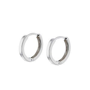 ピアス レディース K10 ホワイトゴールド 10k 10金 フープピアス 【 ESTELLE エステール 】 プレゼント 贈り物 ギフト 20代 30代 40代 50代 60代 ジュエリー