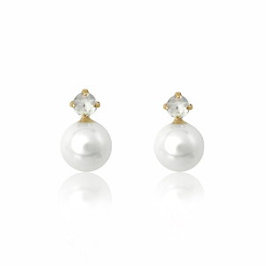 【数量限定SALE 30%OFF】【 WEB限定 】 ピアス レディース ムーンストーン K10 イエローゴールド 10k 10金 【 ESTELLE エステール 】 プレゼント 贈り物 ギフト 20代 30代 40代 50代 60代 ジュエリー