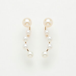 【10/30 0:00-23:59迄ポイント10倍!】 ピアス レディース パール 淡水パール K10 イエローゴールド 10k 10金 【 ESTELLE エステール 】 プレゼント 贈り物 ギフト 20代 30代 40代 50代 60代 ジュエリー