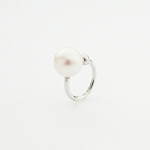 イヤーカフ 片耳用 レディース パール あこや真珠 K10 ホワイトゴールド 10k 10金 【 ESTELLE エステール 】 プレゼント 贈り物 ギフト 20代 30代 40代 50代 60代 ジュエリー