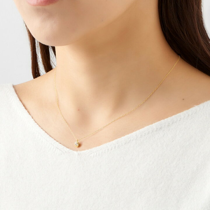 楽天市場】【 WEB限定 】 ネックレス レディース ダイヤモンド K18 