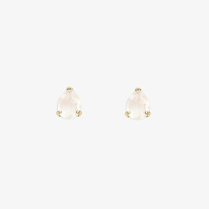 【 ESTELLE エステール 】 WEB限定 ピアス レディース ムーンストーン K10 イエローゴールド 10k 10金 ドロップ しずく 6月誕生石 0222-9757-0019 プレゼント 贈り物 ギフト 20代 30代 40代 50代 60代 ジュエ