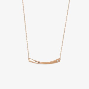 【 WEB限定 】 ネックレス レディース ダイヤモンド K10 ピンクゴールド 10k 10金 【 ESTELLE エステール 】 プレゼント 贈り物 ギフト 20代 30代 40代 50代 60代 ジュエリー