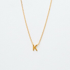 ネックレス レディース K18 イエローゴールド 18k 18金 イニシャル 【 ESTELLE エステール 】 プレゼント 贈り物 ギフト 20代 30代 40代 50代 60代 ジュエリー