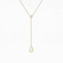 【 WEB限定 】 ネックレス レディース オパール K10 イエローゴールド 10k 10金 ドロップ しずく 【 ESTELLE エステール 】 プレゼント 贈り物 ギフト 20代 30代 40代 50代 60代 ジュエリー