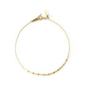 ブレスレット レディース K10 イエローゴールド 10k 10金 【 BLOOM ブルーム 】 プレゼント 贈り物 ギフト 20代 30代 40代 50代 60代 ジュエリー