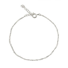 ブレスレット レディース シルバー プラチナメッキ 【 BLOOM ブルーム 】 プレゼント 贈り物 ギフト 20代 30代 40代 50代 60代 ジュエリー