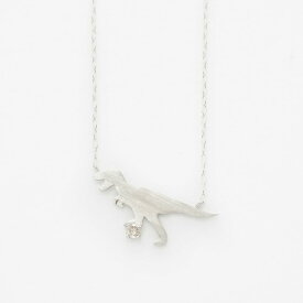 【数量限定SALE 50％OFF】 【 WEB限定 】 ネックレス レディース ダイヤモンド K10 ホワイトゴールド 10k 10金 ダイナソー 【 ESTELLE エステール 】 プレゼント 贈り物 ギフト 20代 30代 40代 50代 60代 ジュエリー