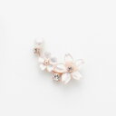 【12/4 20:00-12/11 1:59限定SALE】ピアス 片耳用 レディース ピンク蝶貝 K10 ピンクゴールド 10k 10金 【 BLOOM ブル…