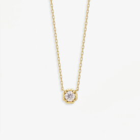【 WEB限定 】 ネックレス レディース ダイヤモンド K18 イエローゴールド 18k 18金 一粒 【 BLOOM ブルーム 】 プレゼント 贈り物 ギフト 20代 30代 40代 50代 60代 ジュエリー