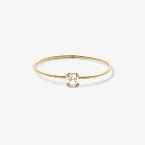 【 ESTELLE エステール 】 WEB限定 リング 指輪 レディース クォーツ 水晶 K10 イエローゴールド 10k 10金 一粒 0168-1211-0020 プレゼント 贈り物 ギフト 20代 30代 40代 50代 60代 ジュエリー