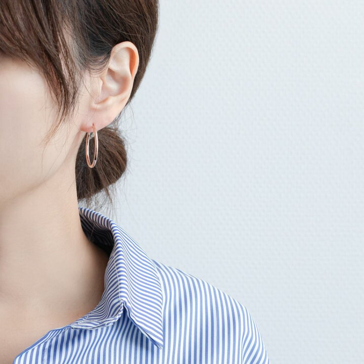 楽天市場】【 ESTELLE エステール 】 ピアス フープピアス レディース 