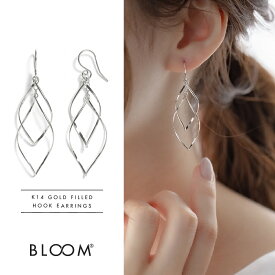 ピアス レディース K14 ゴールドフィルド 14k 14金 【 BLOOM ブルーム 】 プレゼント 贈り物 ギフト 20代 30代 40代 50代 60代 ジュエリー