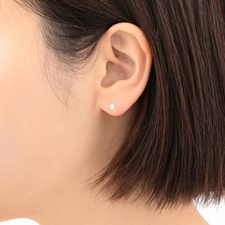 楽天市場】【 WEB限定 】 ピアス レディース ダイヤモンド K18