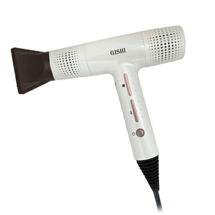 楽天市場】GISHI ギシ デジタルヘアドライヤー1200W 色：ホワイト 