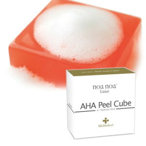 mAmA NX AHA s[L[u 100g OR[_z noa noa Luxe AHA Peel Cube soap