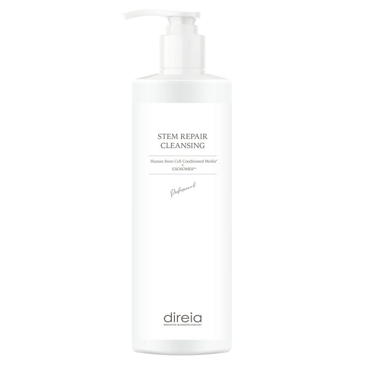 ディレイア ステム リペア クレンジング 業務用 400mL リニューアル品 エクソソーム配合 W洗顔不要 摩擦レス 毛穴ケア サロン専売品 direia Stem REPAIR CLEANSING 正規品 送料無料 エステ・サプライ